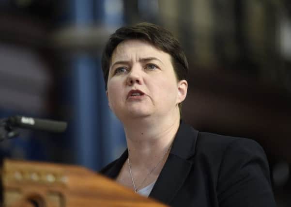 Ruth Davidson 'could' be the next first minister, according to Jackson Carlaw. Picture: John Devlin