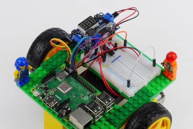 Raspberry Pi - robots created by Matt Timmons-Brown.