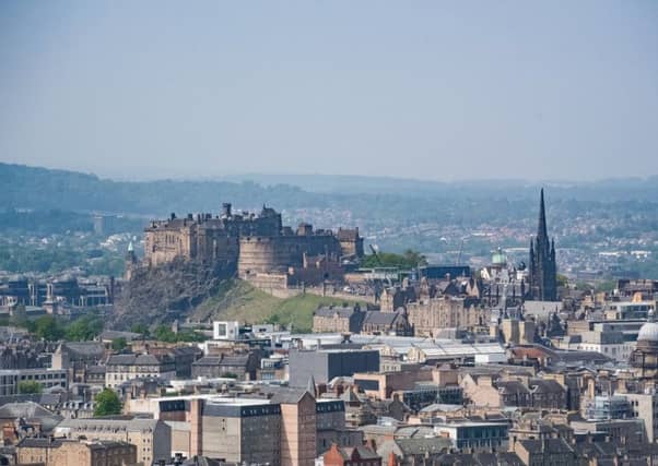 Edinburgh on a warm day from Arthur's Seat. Pic: David Boutin/Shutterstock