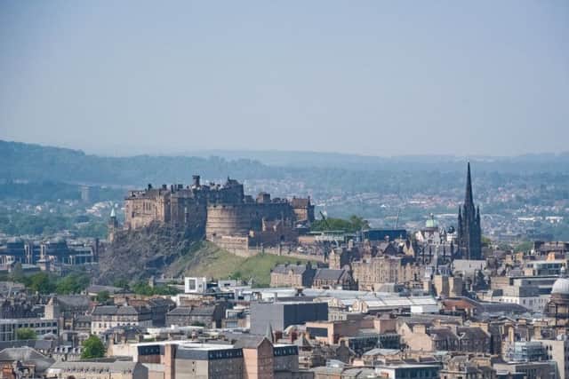 Edinburgh on a warm day from Arthur's Seat. Pic: David Boutin/Shutterstock