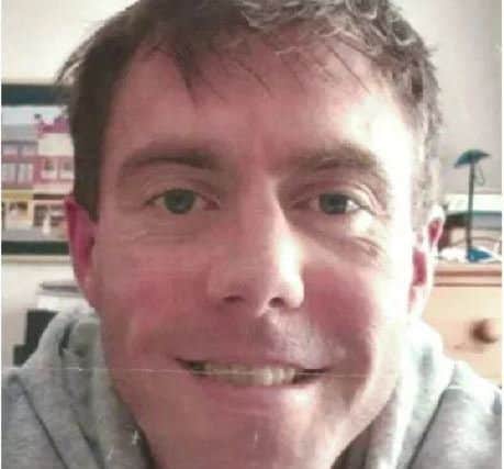 The earlier image of James Cornforth released by Police Scotland