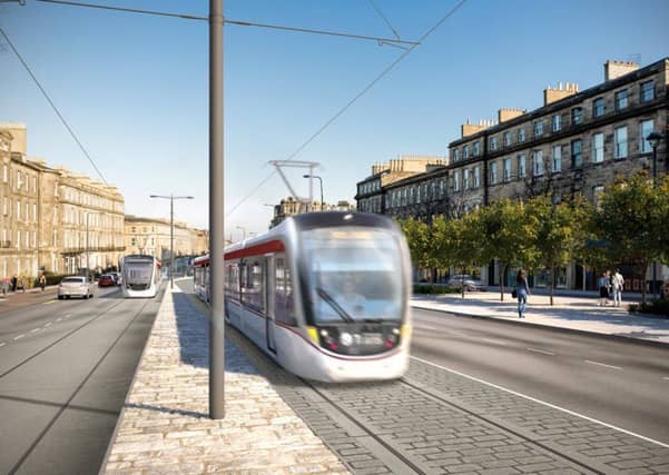 Controversial plans to take trams to Newhaven will carry a £207m price tag.