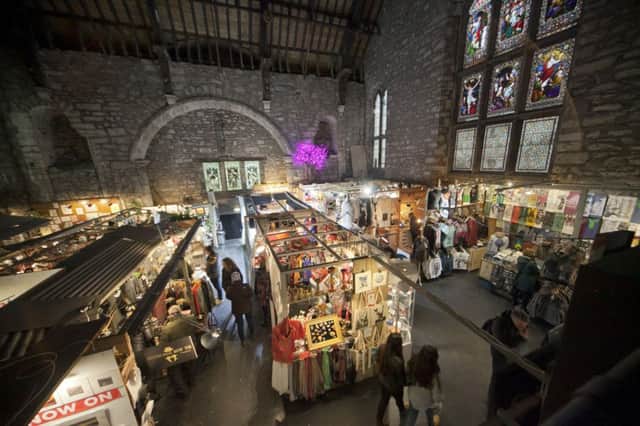 It was hoped the street market could be a replacement for the Tron market on the Royal Mile