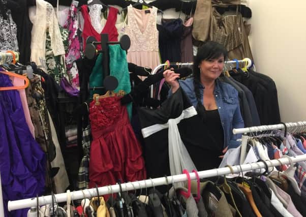 June Horne, who runs the  Sweet Dignity Clothing Library in Midlothian, is encouraging others to apply for funding