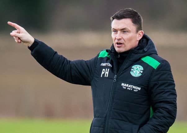 Hibernian manager Paul Heckingbottom says it has been '27/7' since he arrived