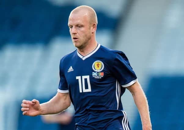 Steven Naismith is set to win his 50th cap for Scotland
