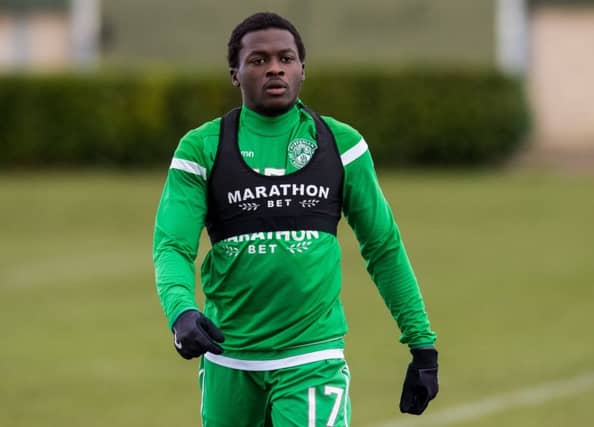 Thomas Agyepong is back in training and could return to action soon. Picture: SNS Group