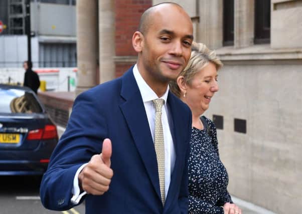 Chuka Umunna and Angela Smith have quit as Labour Party MPs. Picture: Dominic Lipinski/PA Wire