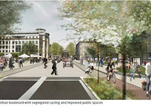 How Lothian Road could be transformed, Picture: Edinburgh Council