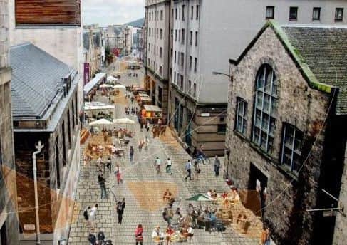 how Cowgate could look after transformation, Picture: Edinburgh Council
