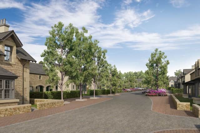 Artist's impression of the approved new housing estate at the former Rosslynlee Hospital site. Photo kindly supplied by Oakridge Property.