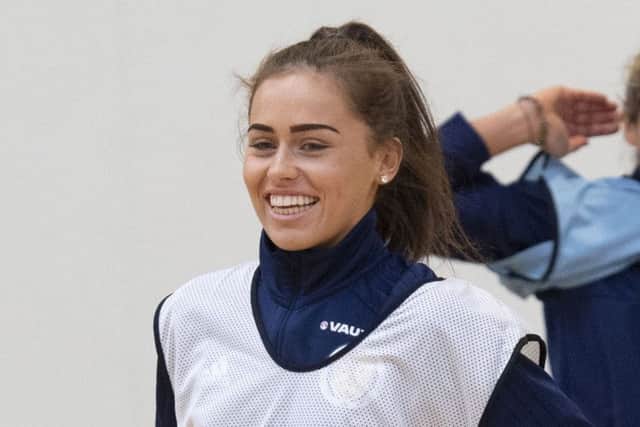 Jamie-Lee Napier knows Hibs will face a tough test against Hearts