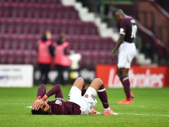 Sean Clare was left deflated after his own goal handed St Mirren a draw.