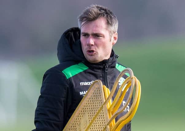 Hibs assistant manager Robbie Stockdale is enjoying working at East Mains, impressed by the club's facilities and ambition