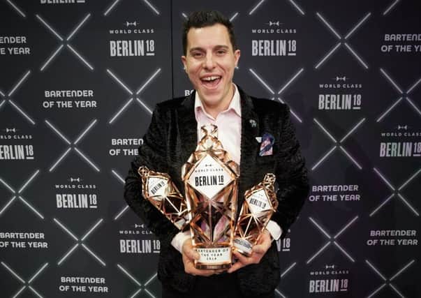 Orlando Marzo won the coveted World Class Global Bartender of the Year 2018.