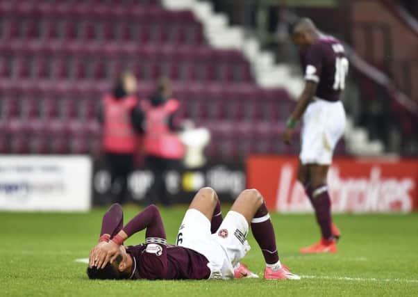 Hearts need to bounce back from Saturday's disappointing 1-1 draw with St Mirren