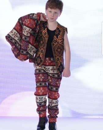 Glen has been modelling for quite a few years now but this was his first big runway experience.