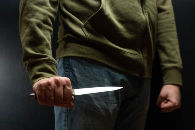 Police have caught nearly a third more criminals carrying knives in Edinburgh. Pic: Shutterstock