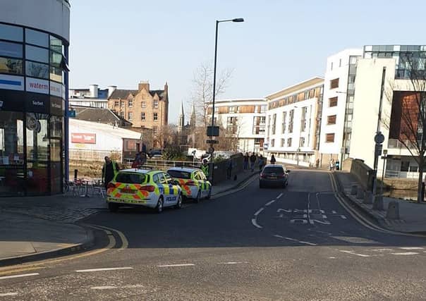 Ongoing incident at Leith's Shore area. Picture: Contributed