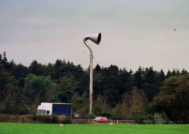 'The Horn', at Polkemmet Country Park. Police are appealing for witnesses to the incident. Pic: Ian Rutherford