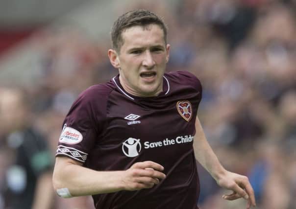 Bobby Burns has not played for Hearts since August. Pic: TSPL