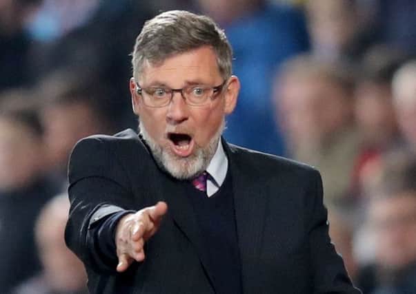 Craig Levein was pleased with how his players applied themselves against Celtic