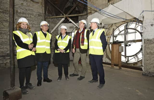 Key stakeholders of the ESES City Region Deal visited the site of the Edinburgh Futures Institute, one of five DDI hubs being created through CRD investment.

Pic: Neil Hanna Photography