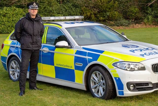 Midlothian Area Commander, Chief Inspector Arron Clinkscales.