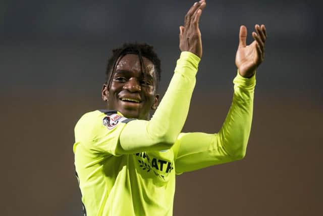 Could Stephane Omeonga be playing himself into the starting line-up? Picture: SNS Group