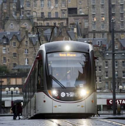 An Edinburgh tram. Pic: Lesley Martin