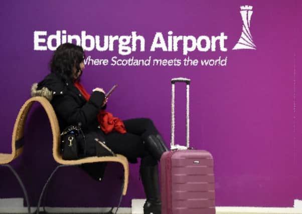 Edinburgh Airport, where 5000 people work to keep millions of passengers each year safely on the move. Picture: Lisa Ferguson