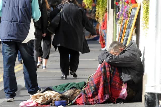 Homeless people in Edinburgh face a gruelling 18-month wait due to a shortage of social housing. Picture: Lisa Ferguson