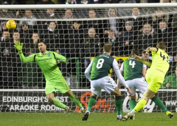 Ofir Marciano was left helpless by James Forrest's opener on Saturday