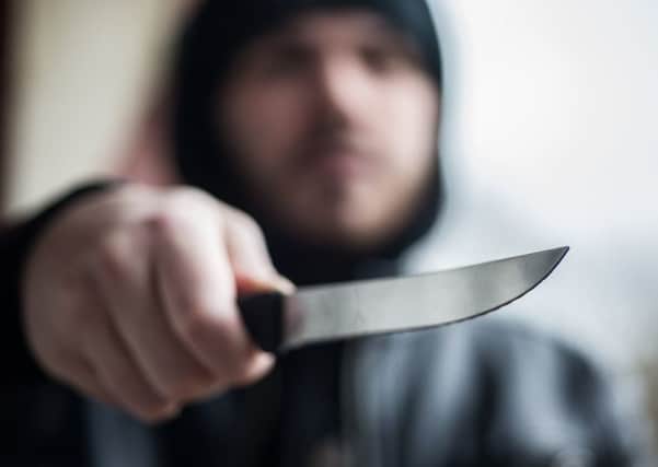 Knife crime in Edinburgh is on the rise, according to official new stats. Picture: John Devlin