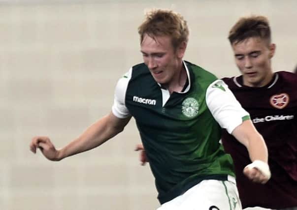 Innes Murray scored twice for Hibs in Paisley
