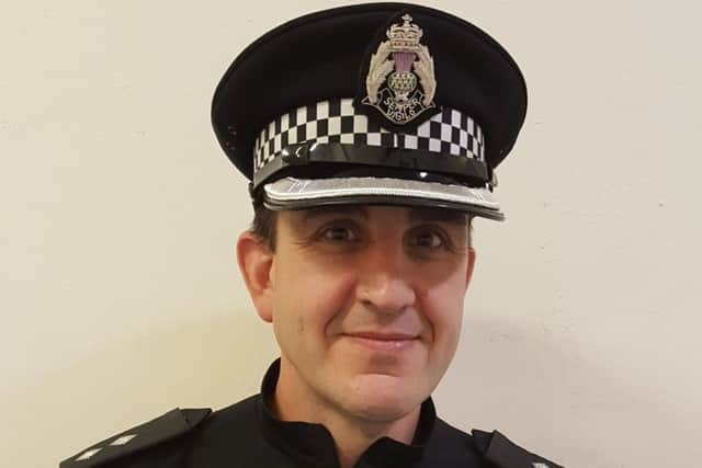 Chief Inspector David Happs is Local Area Commander for North West Edinburgh