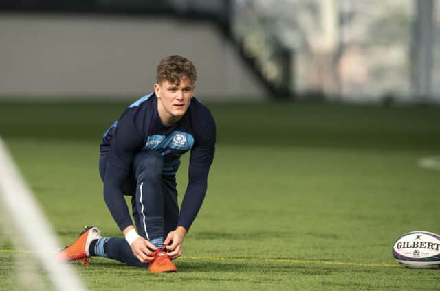 Darcy Graham is poised to make his first start for Scotland. Picture: SNS Group