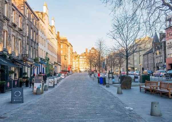 The attacks took place in the Grassmarket last November. Picture: TSPL