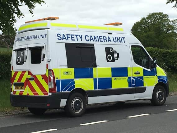Mobile cameras will be deployed in Leith next month to catch 20mph speeders . Picture: Safety Cameras Scotland