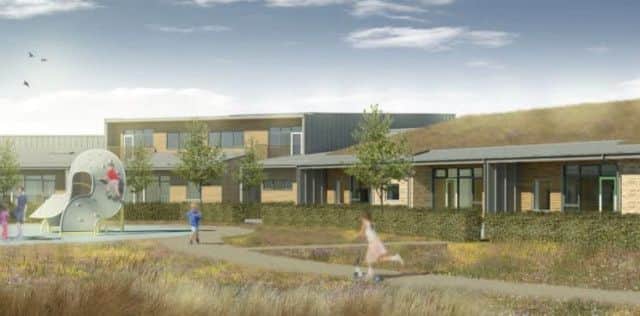An artist's impression of Burdiehouse school. Picture: TSPL