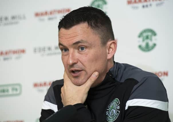 Hibernian manager Paul Heckingbottom is coping with an injury-ravaged squad