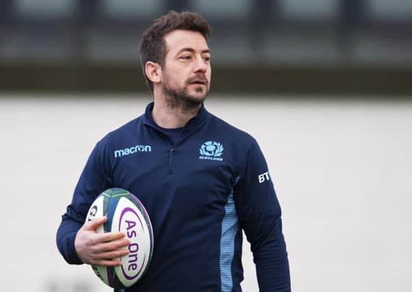 Greig Laidlaw has started the past six games for Scotland, but will start from the bench tomorrow