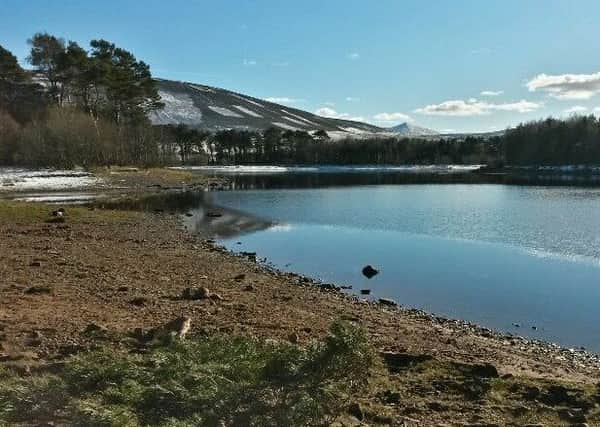 Harlaw Reservoir on a sparkling winter day with the Pentland Hills in the background. Picture: Nigel Duncan Media