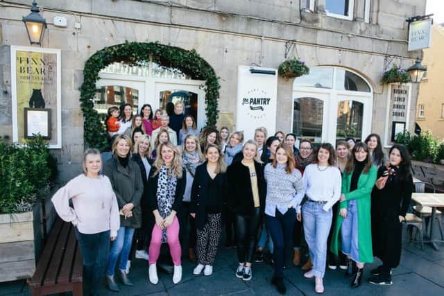 Support for businesswomen on International Women's Day. Photo credit: Sam Stevens.