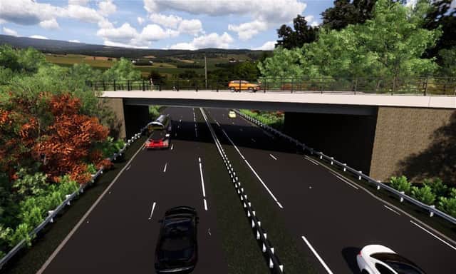 The new 
Burnshot Bridge is expected to be complete by next spring.