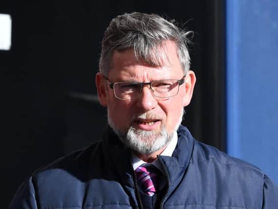 Hearts manager Craig Levein. Pic: SNS