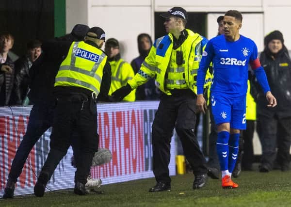 Rangers captain James Tavernier wants more done to stop incidents like Friday night's