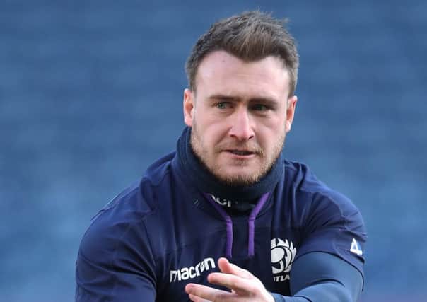 Stuart Hogg is hoping to recover from injury. Photo: Ian MacNicol/Getty Images