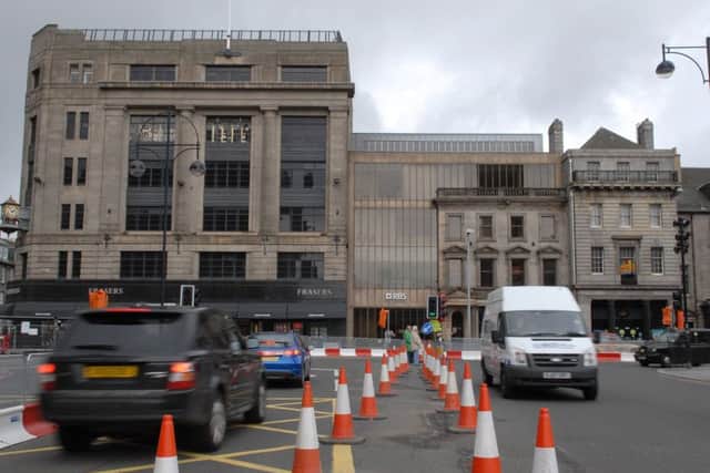 Lothian Road is set to be closed in phases over the next 7 weeks. Picture: TSPL