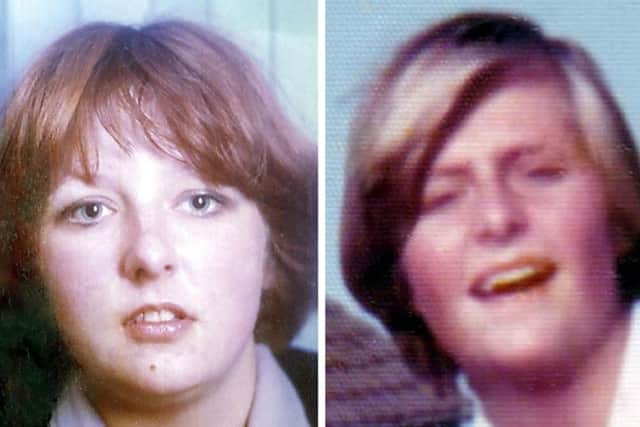 Undated Lothian and Borders Police file handout photos of Christine Eadie (left) and Helen Scott. Picture: PA/Wire